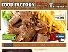 Tablet Screenshot of foodfactorymalvern.com